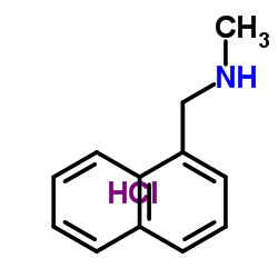 N-甲基-1-萘甲胺盐酸盐结构式