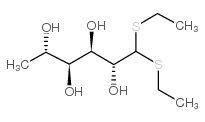 L-鼠李糖缩二乙硫醇结构式