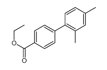 2',4'-Dimethyl-1,1'-biphenyl-4-carboxylic acid ethyl ester结构式
