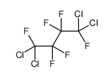 1,1,4,4-tetrachloro-1,2,2,3,3,4-hexafluorobutane结构式