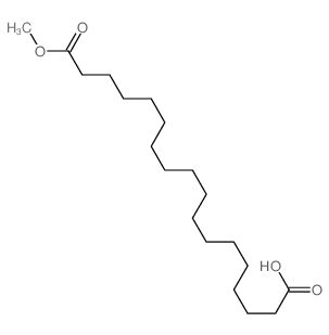 十八烷二酸单甲酯结构式