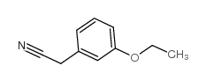 3-乙氧基苯乙腈结构式
