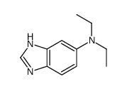 (9ci)-N,N-二乙基-1H-苯并咪唑-5-胺结构式