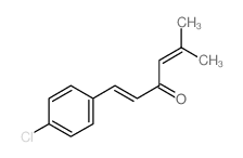 1,4-Hexadien-3-one,1-(4-chlorophenyl)-5-methyl-结构式