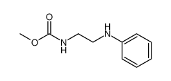 methyl (2-(phenylamino)ethyl)carbamate结构式