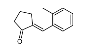 2-[(2-methylphenyl)methylidene]cyclopentan-1-one结构式