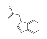 1H-Benzimidazole,1-(2-chloro-2-propenyl)-(9CI) structure