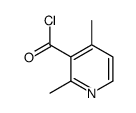 3-Pyridinecarbonyl chloride, 2,4-dimethyl- (9CI) structure