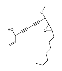 (3R)-8-[(2S,3S)-3-heptyloxiran-2-yl]-8-methoxyoct-1-en-4,6-diyn-3-ol Structure