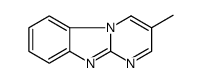 (9CI)-3-甲基嘧啶并[1,2-a]苯并咪唑结构式