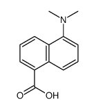 5-(dimethylamino)naphthalene-1-carboxylic acid Structure