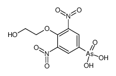 [4-(2-hydroxy-ethoxy)-3,5-dinitro-phenyl]-arsonic acid Structure