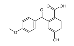 4-hydroxy-2-(4-methoxy-benzoyl)-benzoic acid Structure
