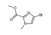 METHYL 4-BROMO-1-METHYL-1H-IMIDAZOLE-2-CARBOXYLATE structure