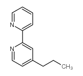 4-丙基-[2,2]联吡啶结构式