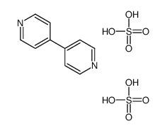 4-pyridin-4-ylpyridine,sulfuric acid Structure