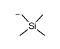 (trimethylsilyl)methyl anion Structure
