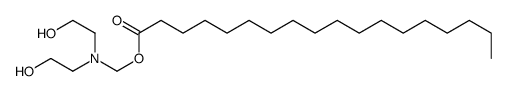 [bis(2-hydroxyethyl)amino]methyl octadecanoate Structure