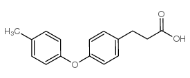 3-(4-(P-TOLYLOXY)PHENYL)PROPANOIC ACID Structure