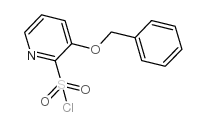 3-BENZYLOXY-PYRIDINE-2-SULFONYL CHLORIDE Structure
