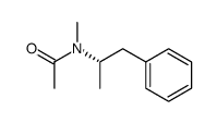 (S)-(+)-N-Acetyl-N-methylamphetamine结构式