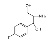 (1R,2R)-2-氨基-1-(4-碘苯基)-1,3-丙二醇结构式