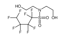 1,1,2,2,3,3,4,4-octafluoro-N,N-bis(2-hydroxyethyl)butane-1-sulfonamide Structure