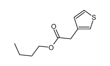 butyl 3-thienylacetate structure