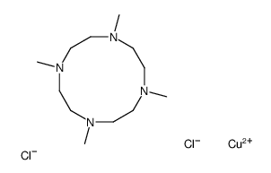copper,1,4,7,10-tetramethyl-1,4,7,10-tetrazacyclododecane,dichloride结构式
