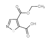 4-ethoxycarbonyl-1,2-thiazole-5-carboxylic acid Structure