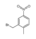 2-(溴甲基)-1-甲基-4-硝基苯结构式
