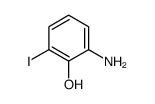 2-氨基-6-碘苯酚结构式