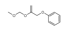 1-phenoxy-2-methylene-3,5-dioxahexane Structure