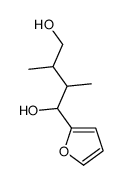 1-(2-Furanyl)-2,3-dimethyl-1,4-butanediol结构式