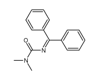 2-Dimethylamino-4,4-diphenyl-3-aza-1-oxa-1,3-butadiene Structure