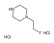1-(2-氟乙基)哌嗪二盐酸盐结构式