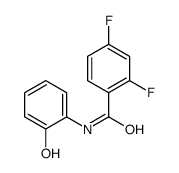 2,4-difluoro-N-(2-hydroxyphenyl)benzamide Structure