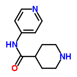 N-(吡啶-4-基)哌啶-4-甲酰胺结构式