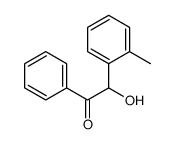 2-hydroxy-2-(2-methylphenyl)-1-phenylethanone结构式