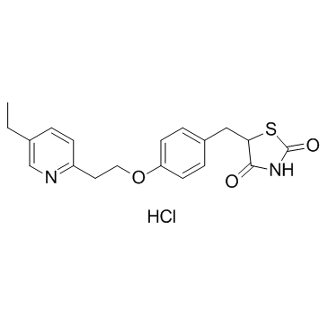 盐酸吡格列酮结构式