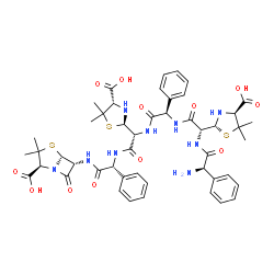 Ampicillin oligomer 1 (trimer) structure