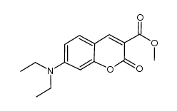 methyl 7-(diethylamino)-2-oxo-2H-chromene-3-carboxylate Structure