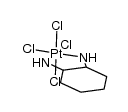 PtCl4(1,2-diaminocyclohexane) Structure