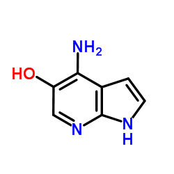 4-Amino-1H-pyrrolo[2,3-b]pyridin-5-ol Structure