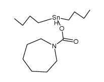 dibutyltin N,N-hexamethylenecarbamate Structure