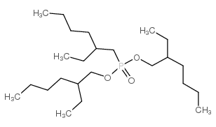 2-乙基己基膦酸双(2-乙基己基)酯结构式