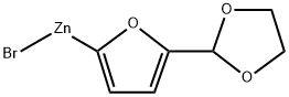5-(1,3-Dioxolan-2-yl)-2-furylzinc bromide结构式