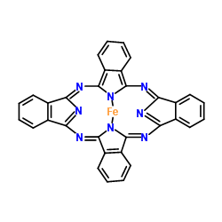 [29H,31H-Phthalocyaninato(2-)-κ2N29,N31]iron structure