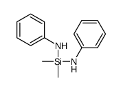 N-[anilino(dimethyl)silyl]aniline Structure