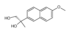 2-(6-methoxynaphthalen-2-yl)propane-1,2-diol Structure